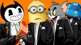 Bendy & Minions & Tom and Jerry & Tayo the Little Bus - Memes Coffin Dance COVER Astronomia