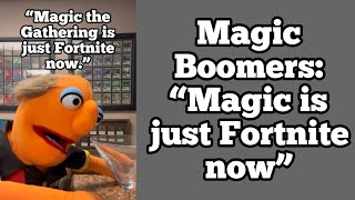 Magic the Gathering is just Fortnite Now #magicthegathering #mtg #commander #tcg #fortnite #puppet