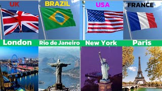 Top 30 beautiful countries and landmarks | 2024