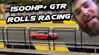 1500HP+ r33 GTR Sydney Roll Racing + “Jack Black” crashes a wedding