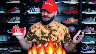 reverse unboxing $4000 worth of sneakers