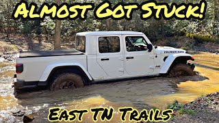 Jeeps Explore East TN Trails | Amazing Waterfalls | Almost Stuck Twice