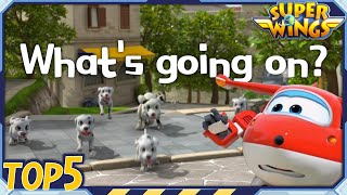 [SUPERWINGS Top5] Animal Assembly | Superwings | Super Wings | Top Picks A18