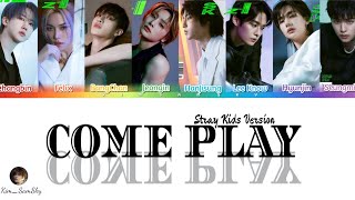 [AI COVER] STRAY KIDS - Come Play SKZ Ver "Arcane season2 OST" Color coded Lyrics