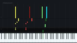 Main Theme of Pokemon Firered & Leafgreen for Orchestra on Synthesia (Opening Movie)