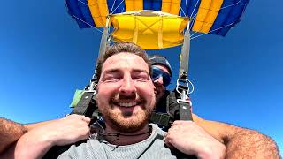 Keenan First Skydive! Tandem Jump from 10000 feet at iJump Gran Canaria