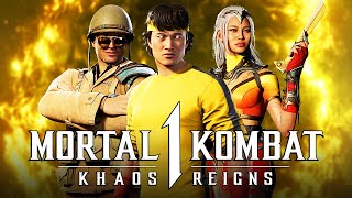 Mortal Kombat 1 - All Khaos Reigns DLC & Invasions: Season 8 - Skins, Gear & More! (REACTION!)