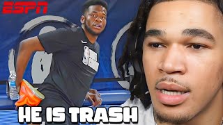 Plaqueboymax Reacts To DAVIS TRY OUT For The NBA