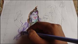 Mahadev and Parvati drawing 🪷🙏😍 part -2