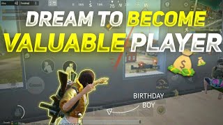 DREAM TO BECOME MOST VALUABLE PLAYER | BGMI MONTAGE | REDMI NOTE 3