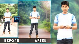 How to Change Blur Background easy Photoshop Manipulations