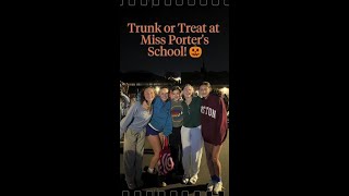 Trunk Or Treat At Miss Porter's School! 🎃