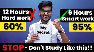 How to Study MORE in LESS Time🔥| Best Study Methods Used by Toppers