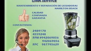 Servicio Técnico de Licuadoras Hamilton Beach 2489170 - Lima Service