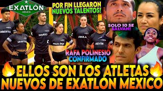 ¡SE CONFIRMAN CARAS NUEVAS! 🔥Ellos son los nuevos talentos de EXATLON MEXICO!