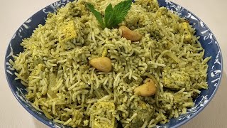 Mint Paneer Rice | Paneer Pudina Pulao |Quick Rice Recipe | Mint Pulao | Mint Rice | Pudina Rice