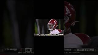 Alabama Losing in Final Seconds of Game to Michigan! #cfpnationalchampionship #cfp #alabama #loss