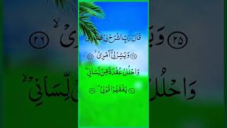 Sura Ta-ha Recitation by Egzon Ibrahimi #qurantelawat #viralshorts #viralvideo #nonstop