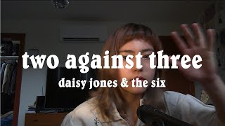 two against three daisy jones & the six cover