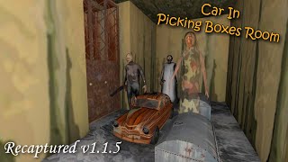 Granny Recaptured (PC) v1.1.5 - Car In Picking Boxes Room With The Twins Atmosphere