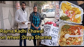 Rajma Chawal & Kadhi Chawal on Wheels (Motivational Story) #rajmachwal #Kadhichawal #IndianFoodwalk#