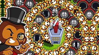 Using Professor Evil's Strategy to DESTROY My Opponent (Bloons TD Battles)