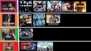 Ranking the X Men movies and the Deadpool movies