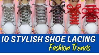 Learn how to lace your shoes in 13 unique ways #shoelaces @kihoav