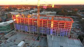 Camperdown Topping Out in Greenville, South Carolina