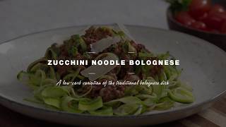 Wholesome Home Cooking: Zucchini Noodle Bolognese