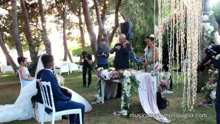 Musica cerimonia civile Villa dei Fiori Eventi a Gallipoli