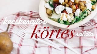 Körtés, kecskesajtos csodasaláta | The Ultimated Fall Salad