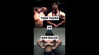 SAM SULEK VS TREN TWINS  #gymedit  #gym  #samsulek  #trentwins