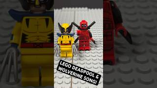 LEGO DEADPOOL & WOLVERINE SONG! #shorts #legos #deadpool3 #wolverine #marvel