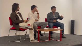 Film Critic Murtaza Ali Khan in conversation with director duo of Orso and Peter Miyakawa Brothers