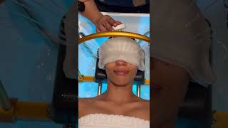 ASMR: водный массаж Headspa в Дубае! #shorts