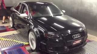 CRD dyno Audi RS4 Supercharged V8