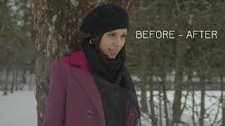 Before - After (BRAW 6k & Davinci Resolve 17)