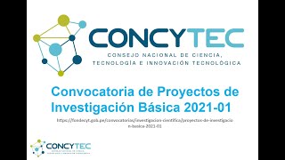 Taller virtual | Convocatoria Fondecyt Proyectos de Investigación Básica