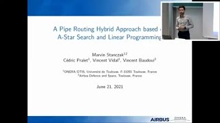 A Pipe Routing Hybrid Approach based on A-Star Search and Linear Programming