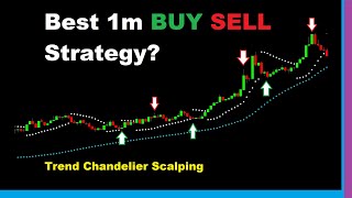 Double Chandelier Exit Indicator 1 Minute Scalping Strategy