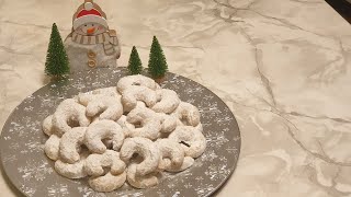 Vanilla Crescent Cookies