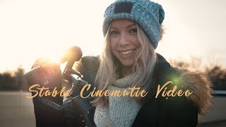 How to get SMOOTH STABLE CINEMATIC video shots easily!