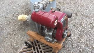 BSA 420/Beresford 3" pump set @ Dairyland rally