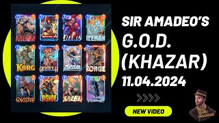 Marvel SNAP | Ka-Zar Pool Deck | GOD (11.04.2024) Agatha Ruined Me!