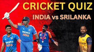 Cricket Tic Tac Toe | Episode 6 | India vs Sri Lanka Edition | Cricket Quiz