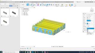 Текст-трансформер у Fusion360/Text-transformer in Fusion360