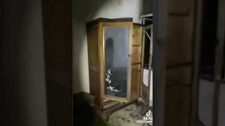 TERRIFYING VIDEO OF A MIRROR #shorts #scary