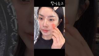 맑은광 ✨ 피치핑크 크림블러셔 :) 닥터포포 틴티드 피치핑크립밤 하나로 볼터치 + 립 메이크업 #motd #makeup #데일리메이크업