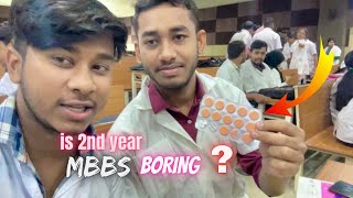 A Random day in 2nd year MBBS 😀 || Malda Medical College & Hospital #mbbs